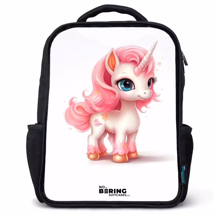 Kids backpack - Unicorn with pink mane — 1