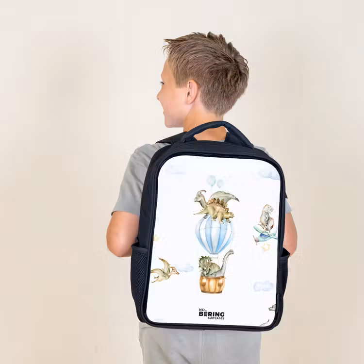 Kids backpack - Wandering dinosaurs — 2