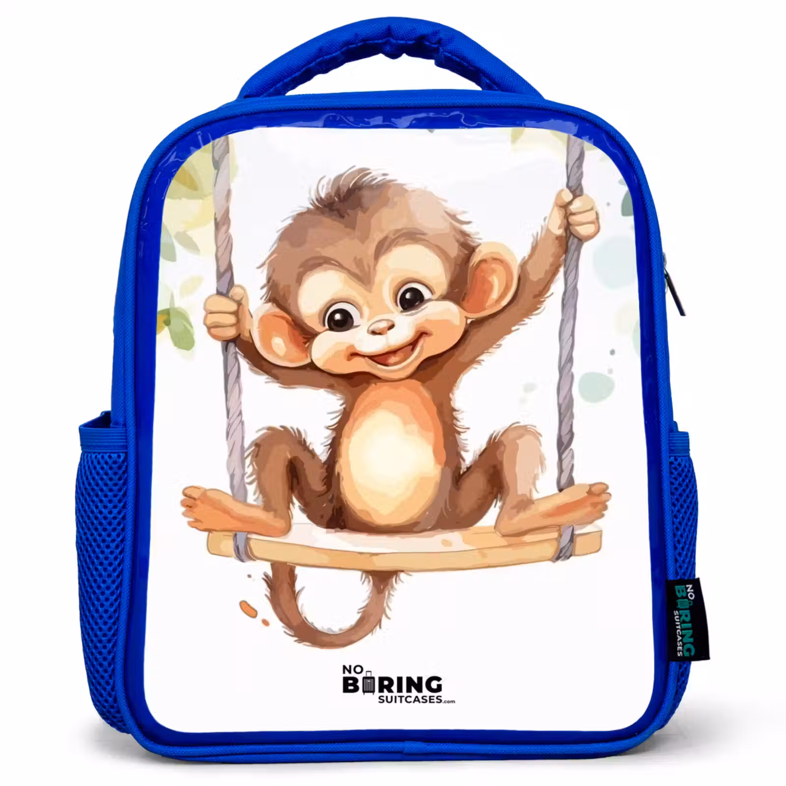 Kids backpack - Blue - Rocking great ape — 1