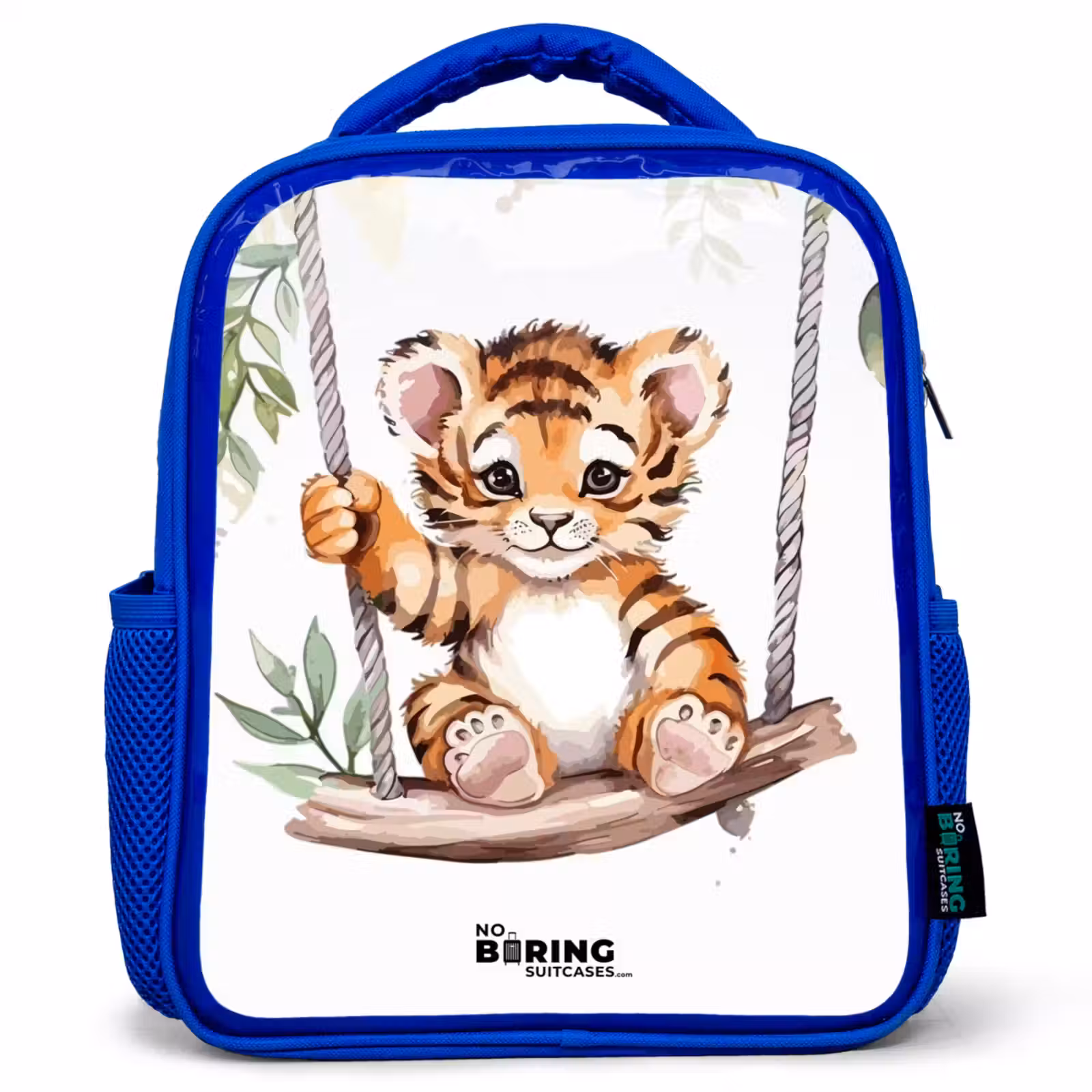 Kids backpack - Blue - Timo tiger — 1
