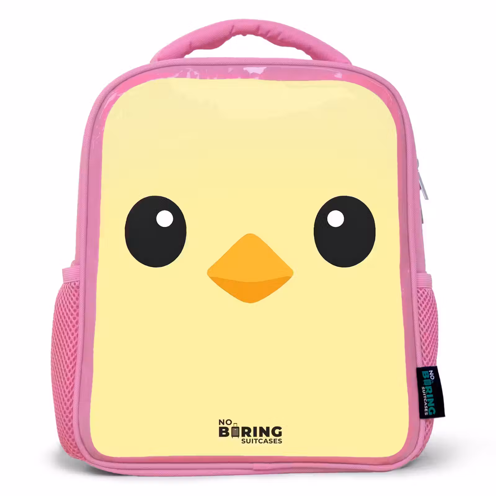 Kids backpack - Pink - Kawai - Chick - Yellow — 1