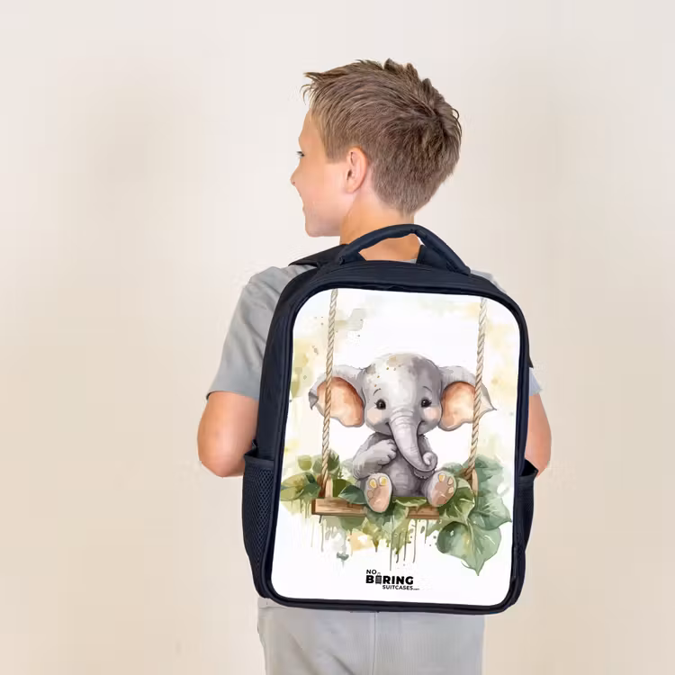 Kids backpack - Onno elephant — 2