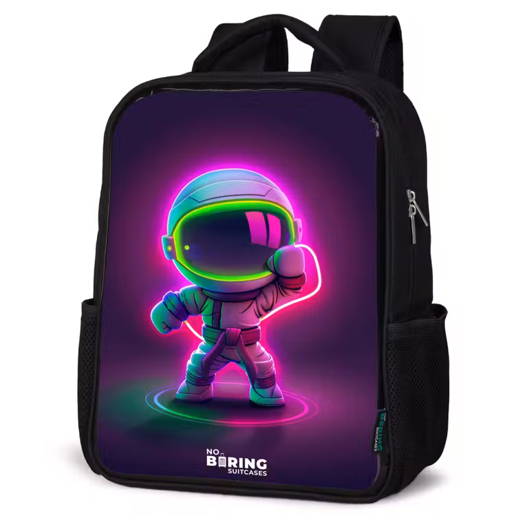 Kids backpack - Space karate neon — 4