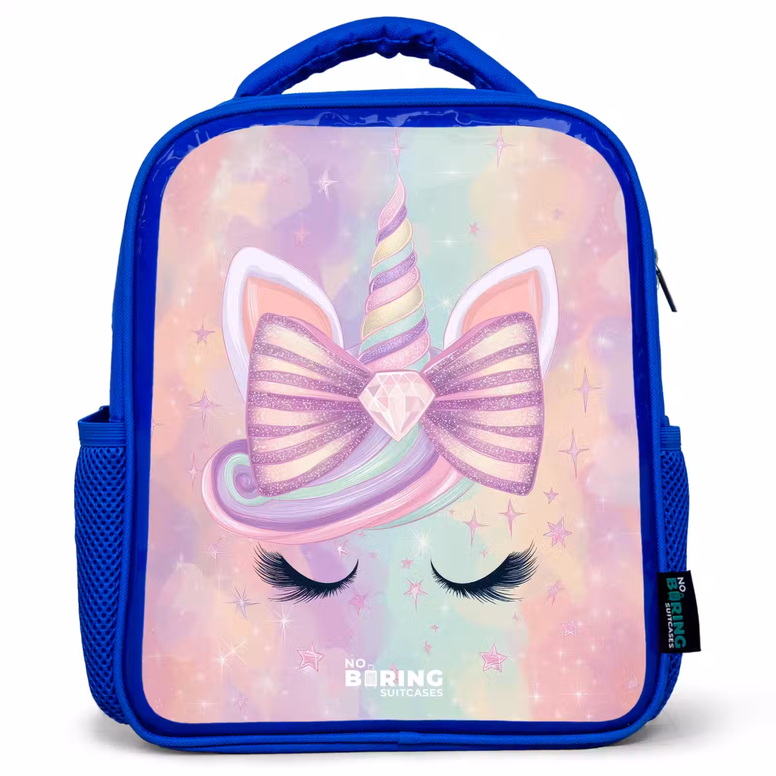 Kids backpack - Blue - Unicorn — 1