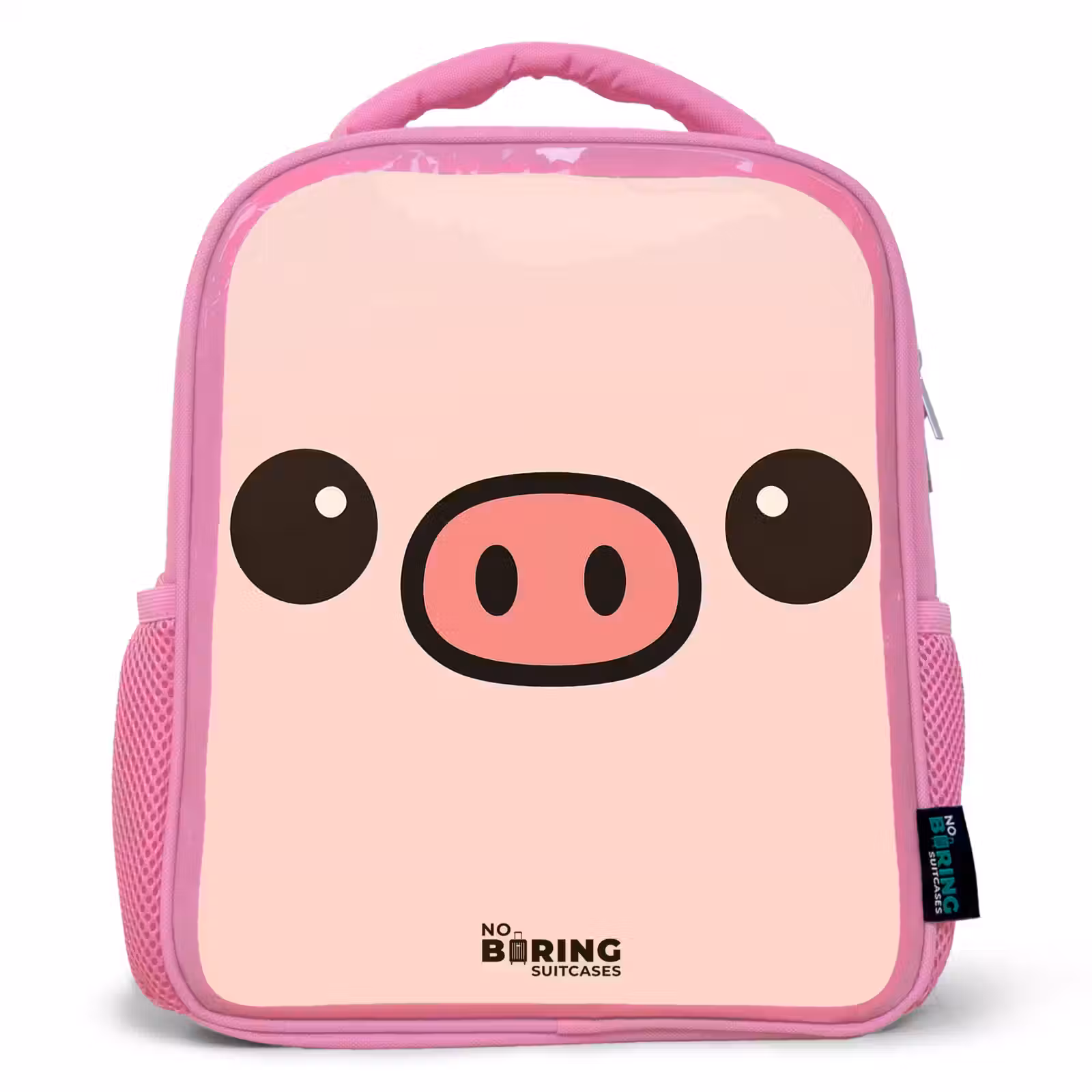 Kids backpack - Pink - Kawai - Pig - Pink — 1