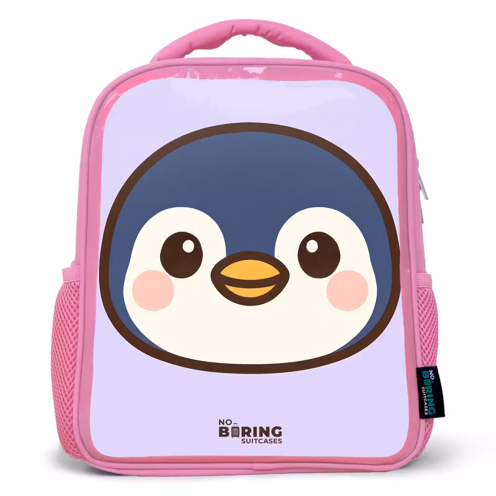 Kids backpack - Pink - Penguin — 1