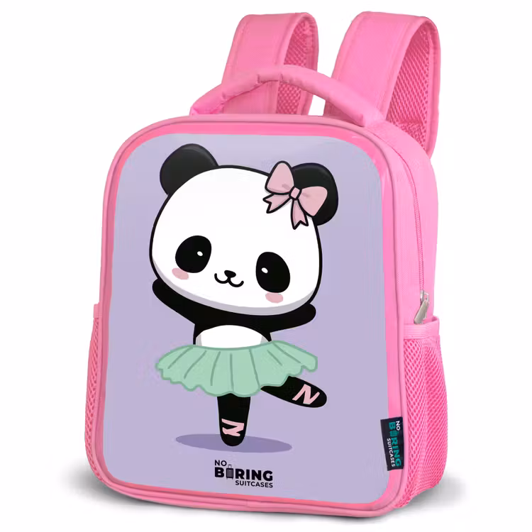 Kids backpack - Pink - Kawai - Ballet - Panda — 4