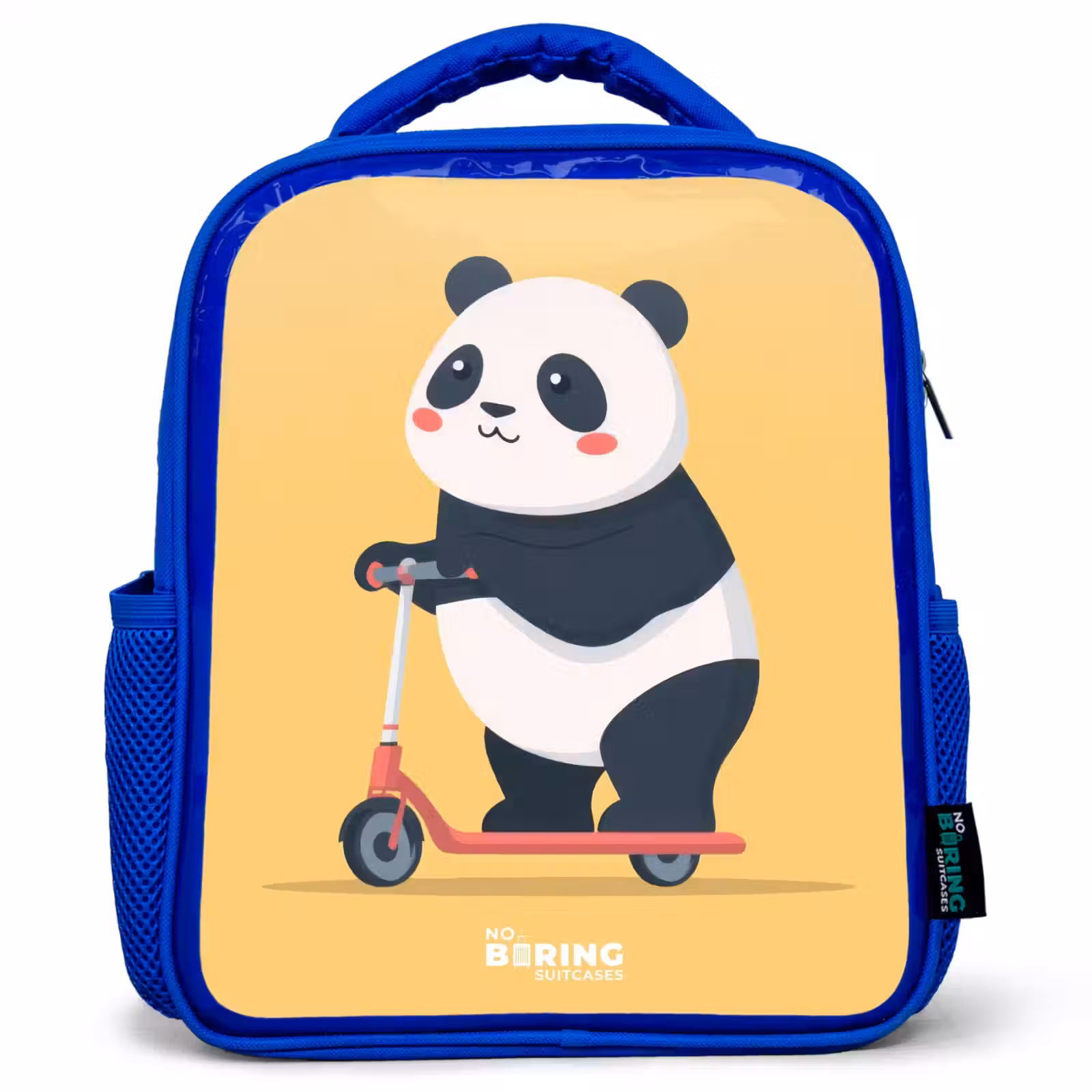 Kids backpack - Blue - Panda - Step - Yellow — 1