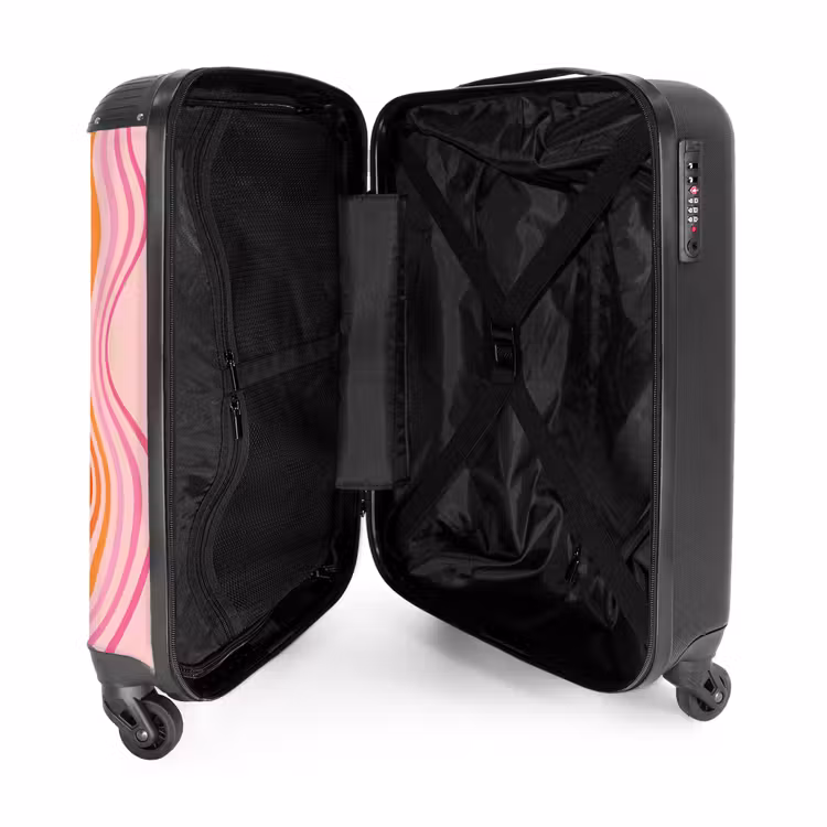 Suitcase - Abstract - Colorful waves — 3