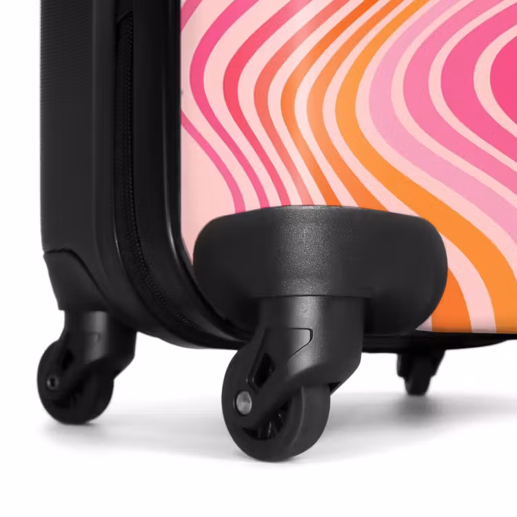 Suitcase - Abstract - Colorful waves — 6