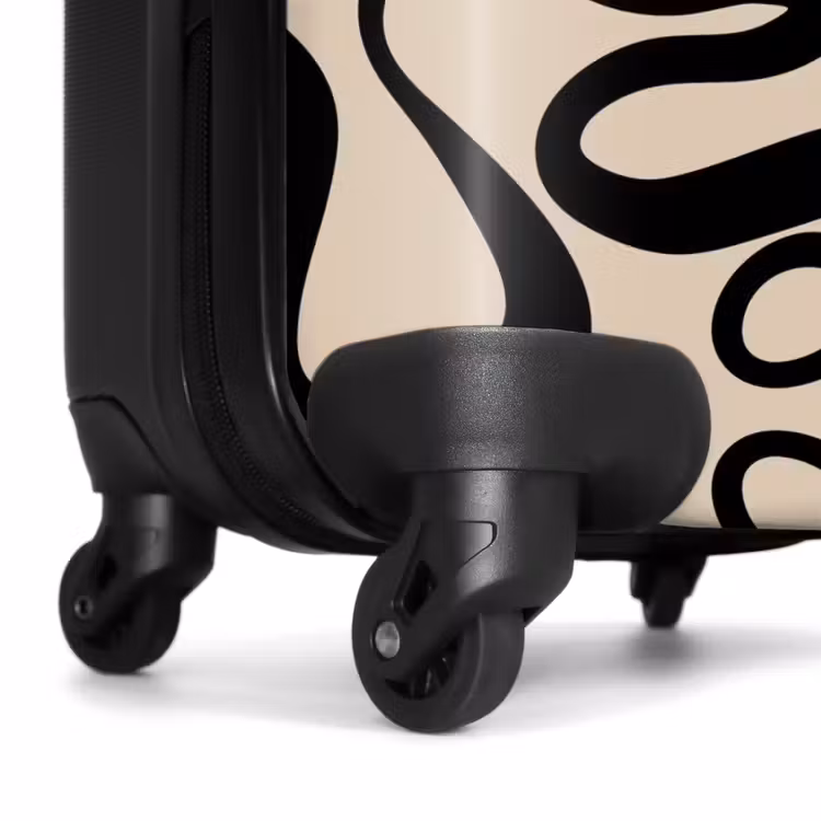 Suitcase - Abstract - Minimalist black — 6