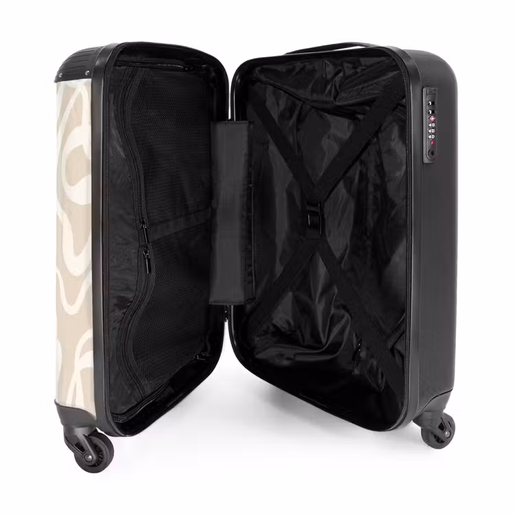 Suitcase - Abstract - Minimalist white — 3