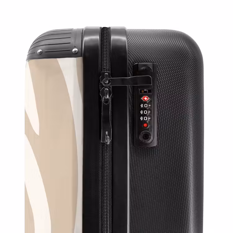 Suitcase - Abstract - Minimalist beige — 5