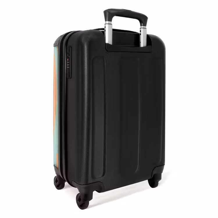 Suitcase - Abstract - Orange waves — 2