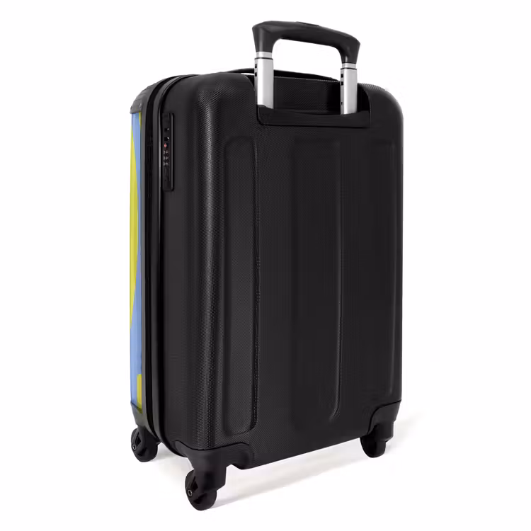 Suitcase - Abstract - Yellow Waves — 2