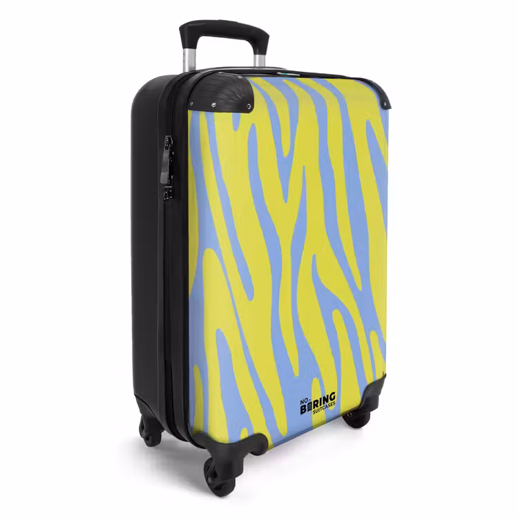 Suitcase - Abstract - Yellow Waves — 4