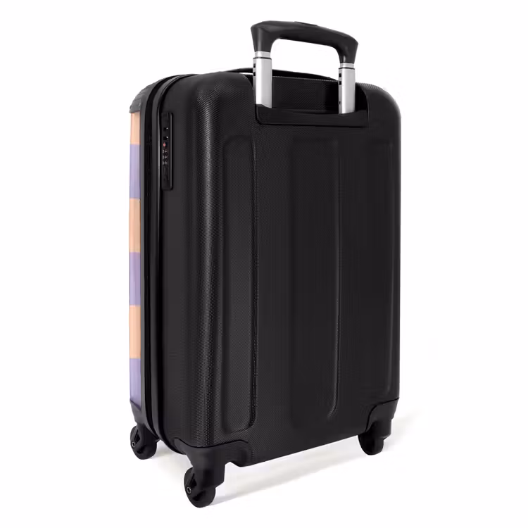 Suitcase - Squares - Purple/Orange — 2