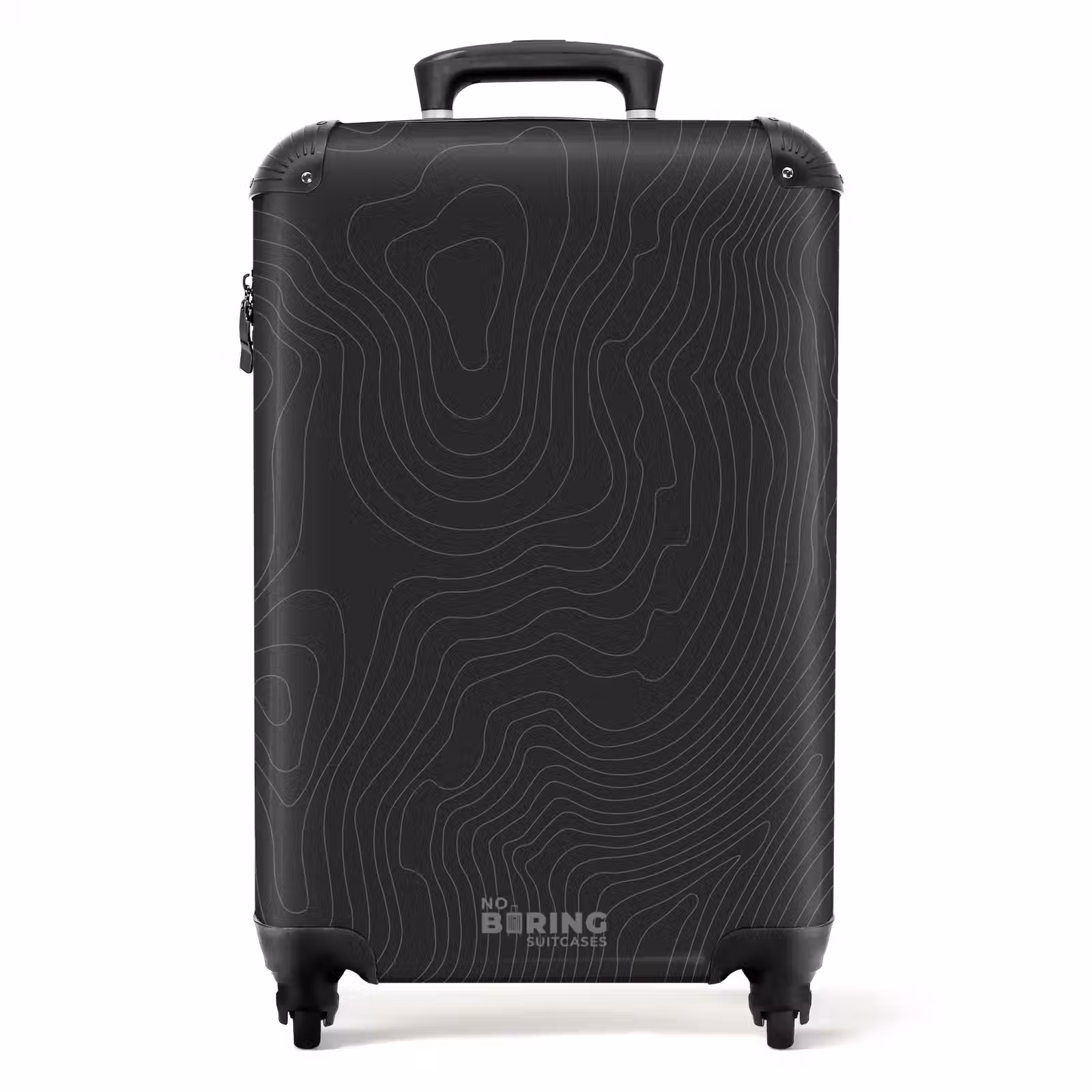 Suitcase - Abstract - Dark line art — 1