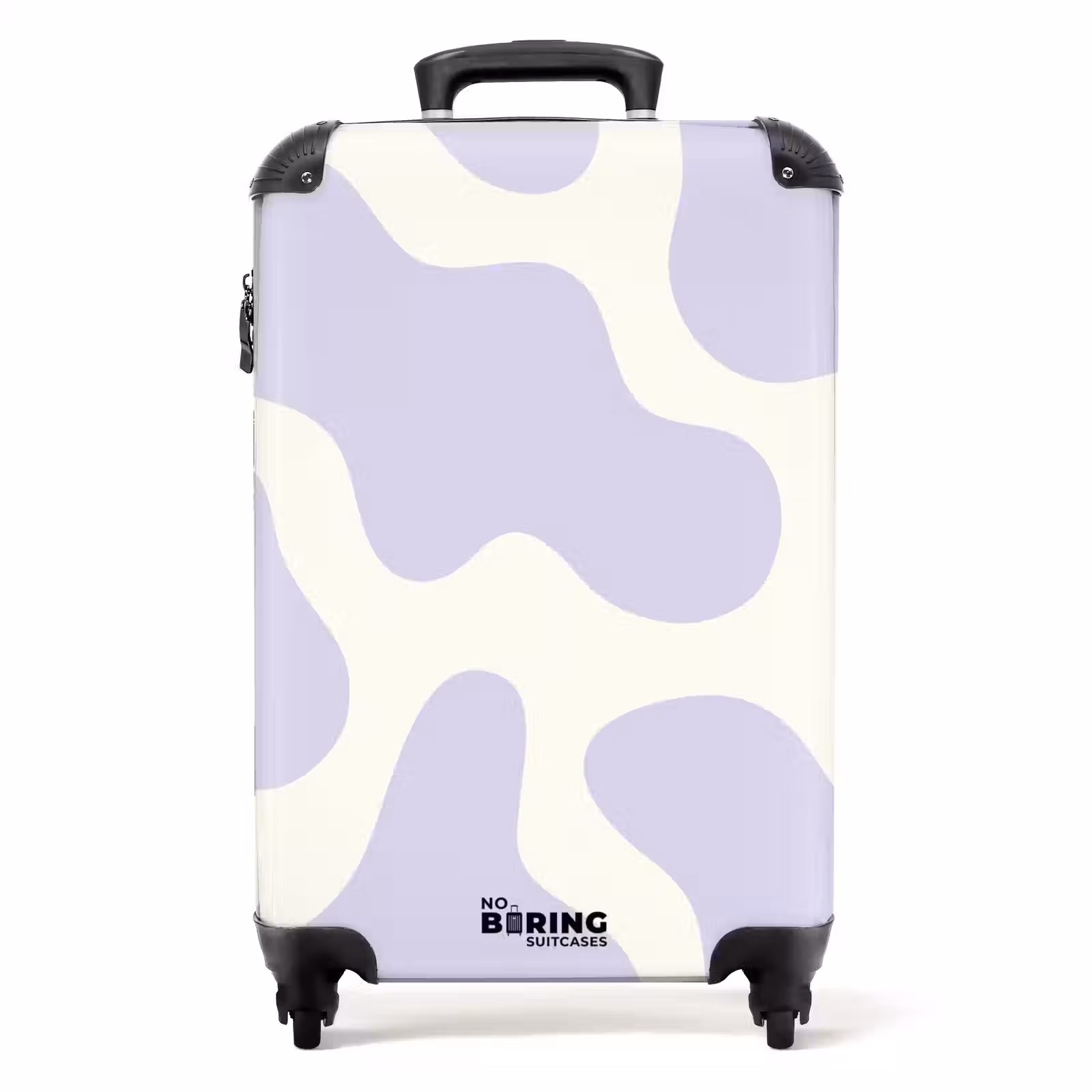 Suitcase - Abstract - Purple shapes — 1