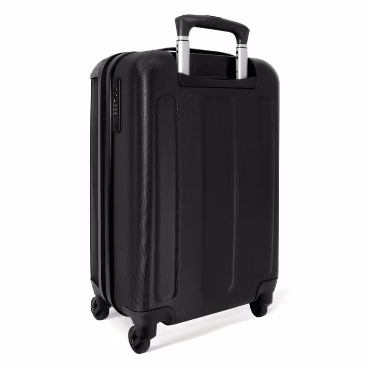 Suitcase - Abstract - Black and white wave pattern — 2