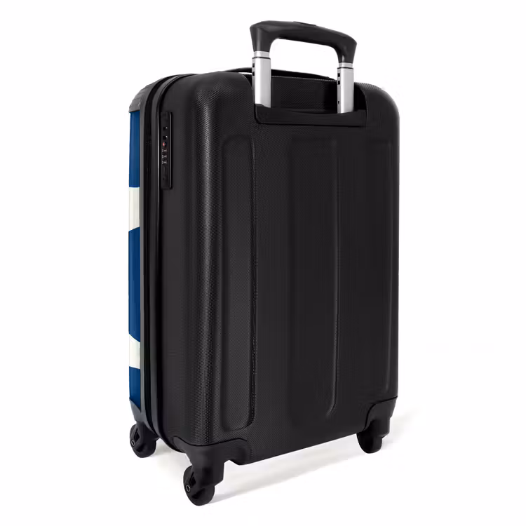 Suitcase - Abstract - Blue shapes — 2