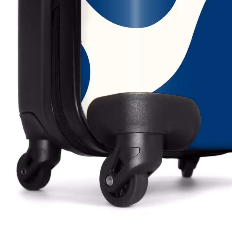 Suitcase - Abstract - Blue shapes — 6