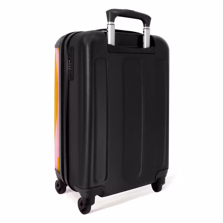 Suitcase - Abstract - Golden Waves — 2