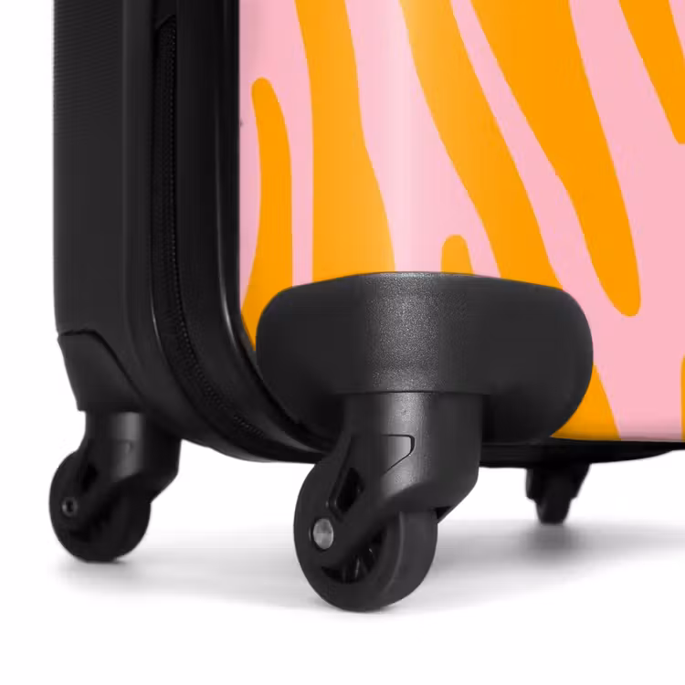 Suitcase - Abstract - Golden Waves — 6