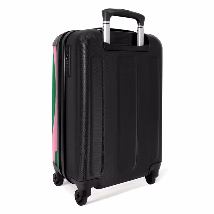 Suitcase - Abstract - Green waves — 2