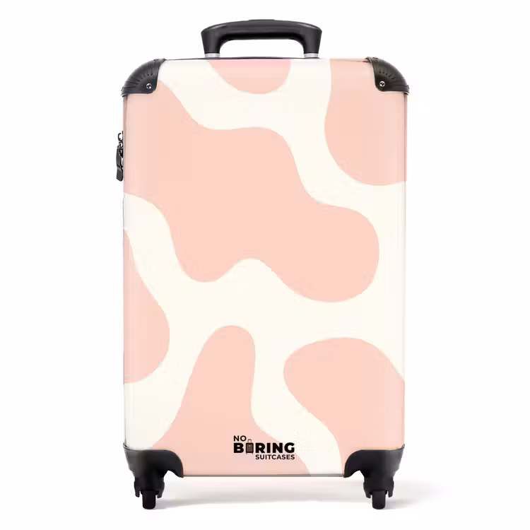 Suitcase - Abstract - Light pink shapes — 1