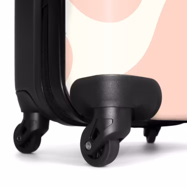 Suitcase - Abstract - Light pink shapes — 6