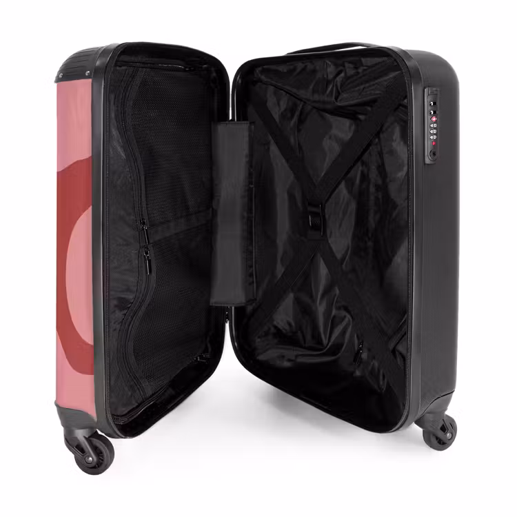 Suitcase - Abstract - Pink shapes — 3