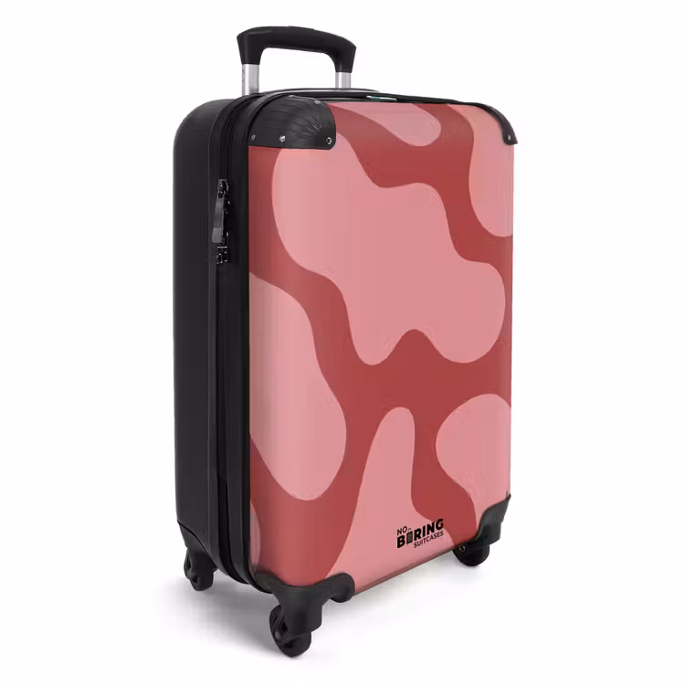 Suitcase - Abstract - Pink shapes — 4