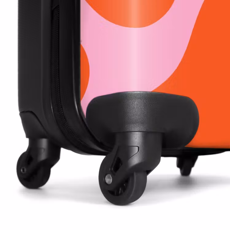 Suitcase - Abstract - Red shapes — 6