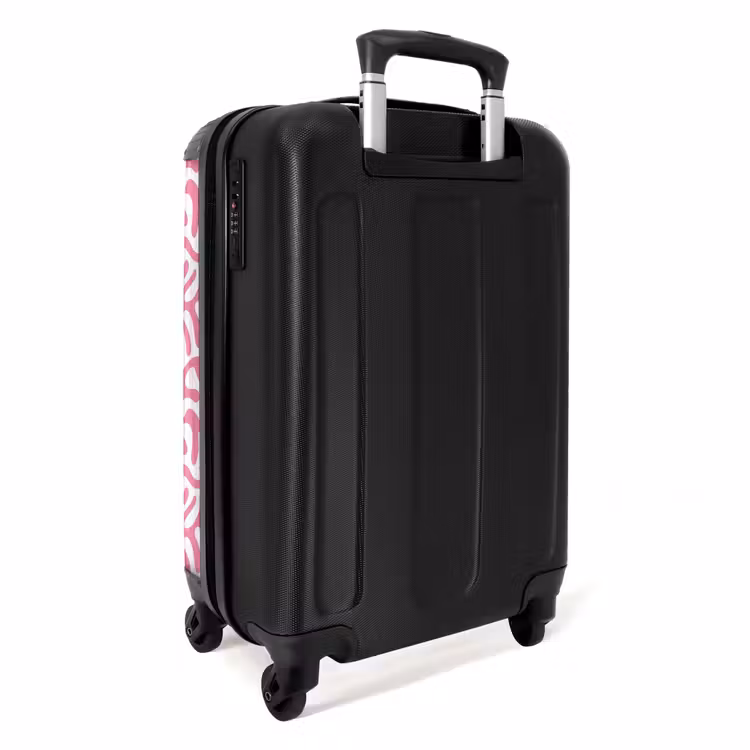 Suitcase - Abstract - White motif — 2