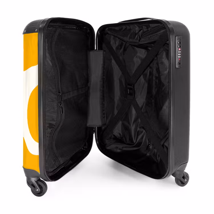Suitcase - Abstract - Yellow shapes — 3