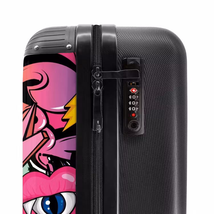 Suitcase - Girly graffiti — 5