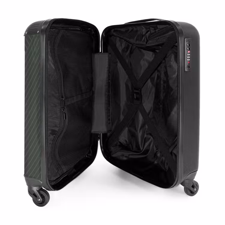 Suitcase - Modern line art green — 3