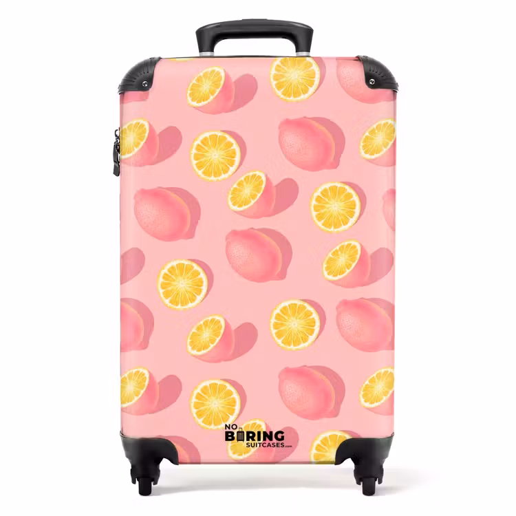 Suitcase - Pink limoncello — 1