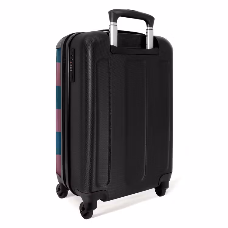 Suitcase - Squares - Blue/Red — 2