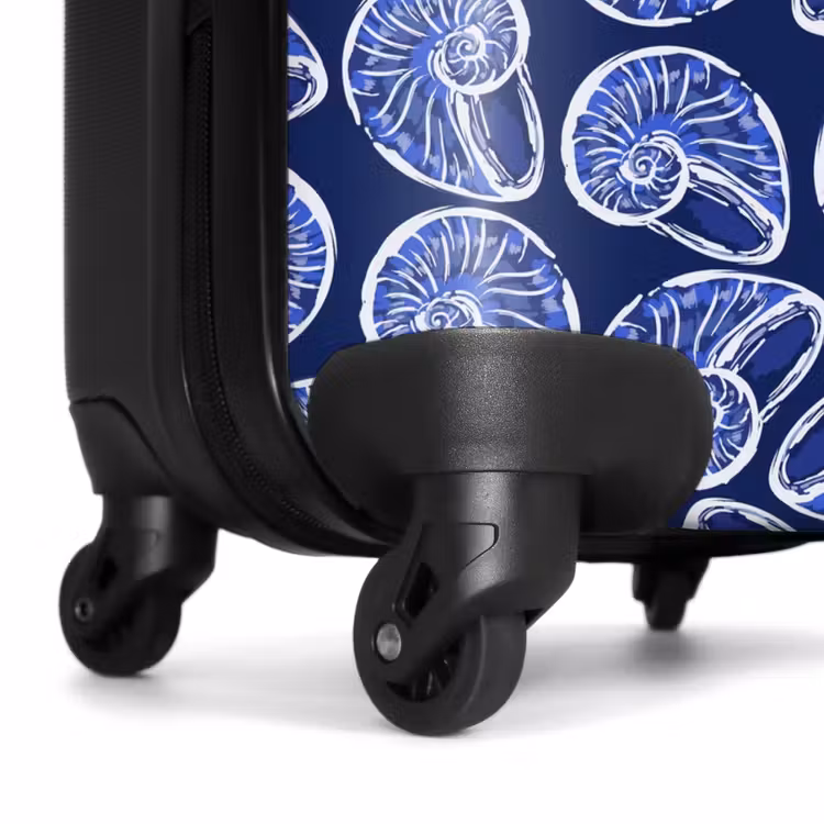 Suitcase - Blue shell pattern — 6