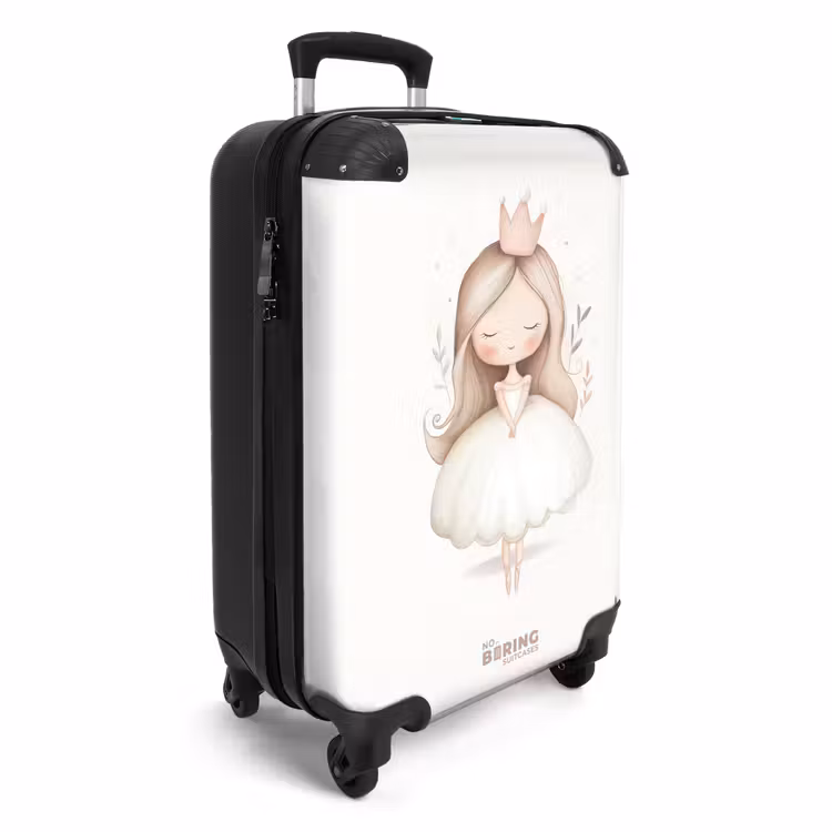 Suitcase - Graceful princess in white — 4