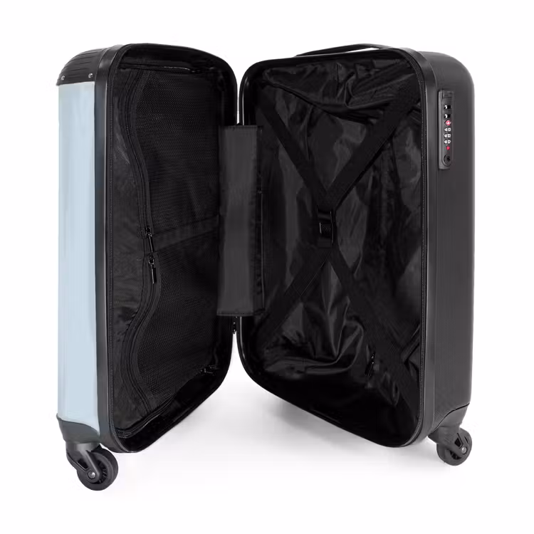 Suitcase - Princess with a golden crown - Blue — 3