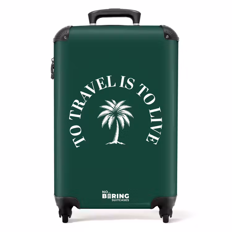 Suitcase - To Travel Is To Live — 1