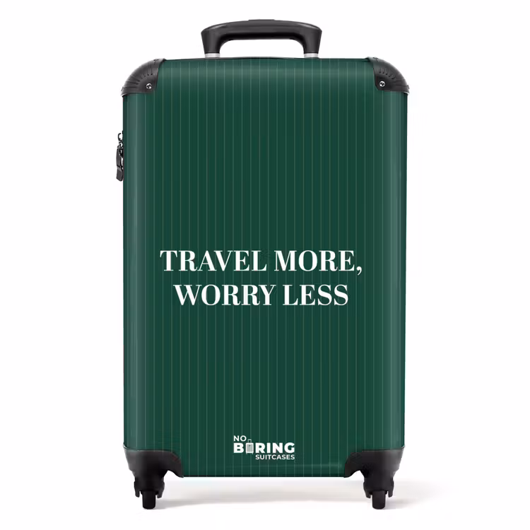 Suitcase - Travel More, Worry Less — 1
