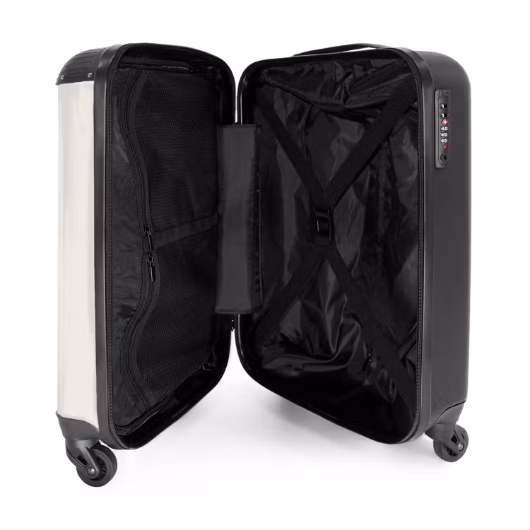 Suitcase - Bohemian horse in beige shades — 3