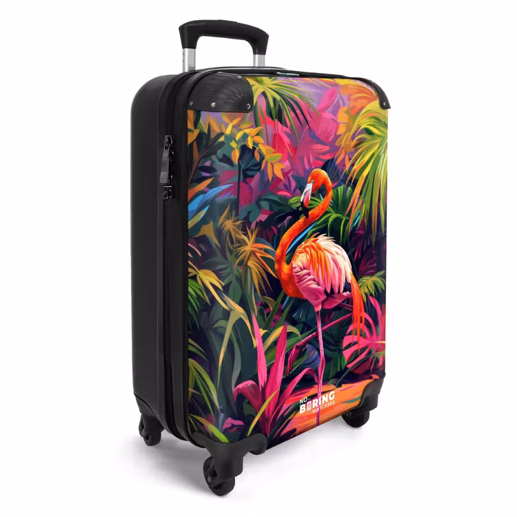 Suitcase - Ferry flamingo — 4