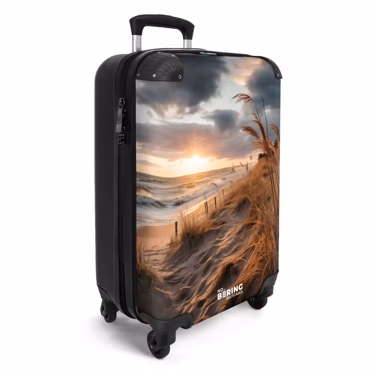 Suitcase - Beach at sunset — 4