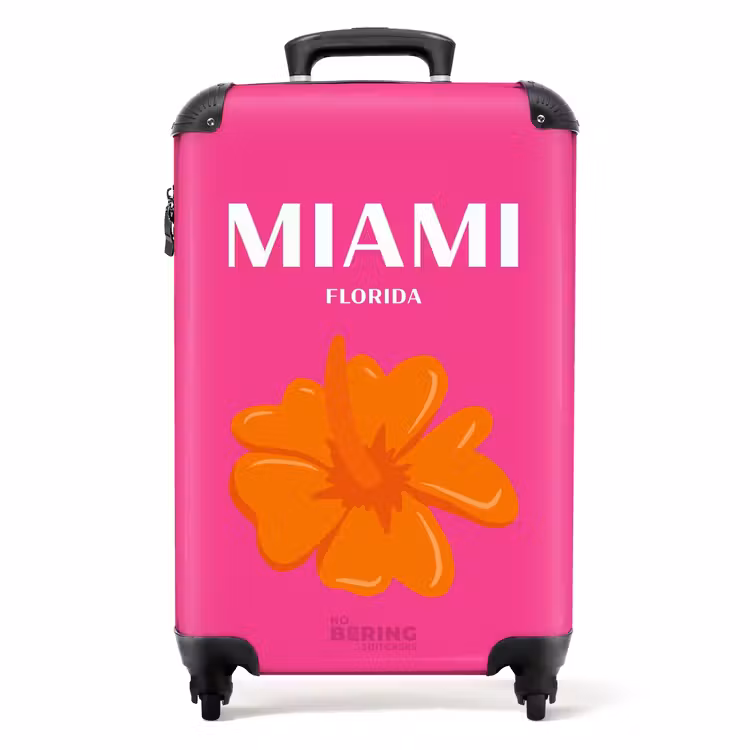 Suitcase - Summer destinations - Miami Florida — 1