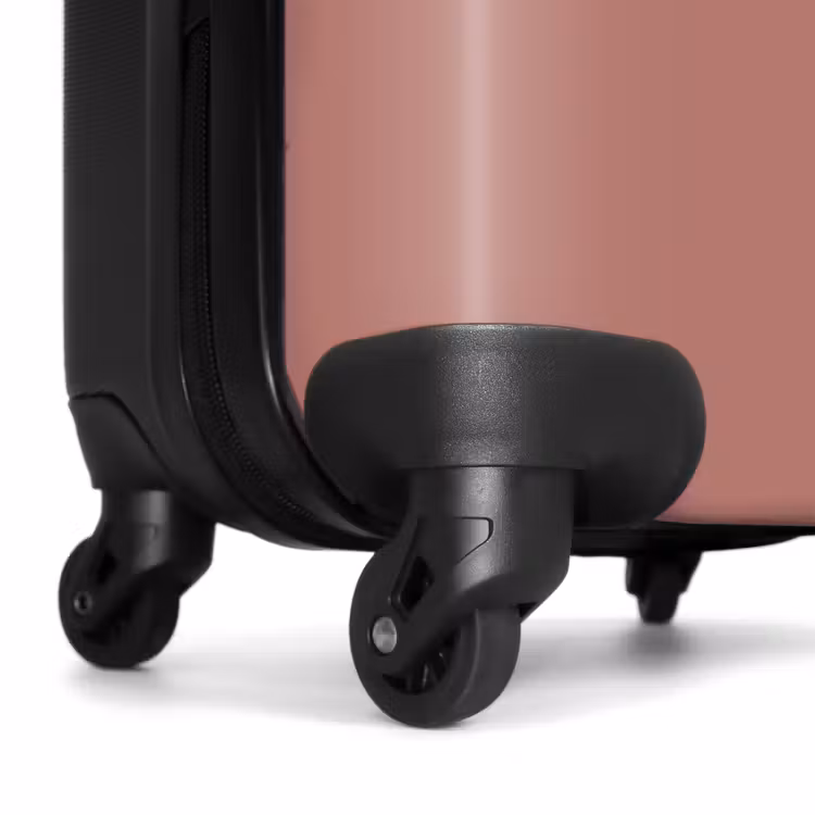 Suitcase - Minimal - Rosewood with black stripe — 6